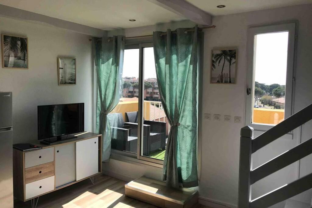 Residence Port Soleil Duplex T3 46 M2 Climatise Gruissan Eksteriør bilde